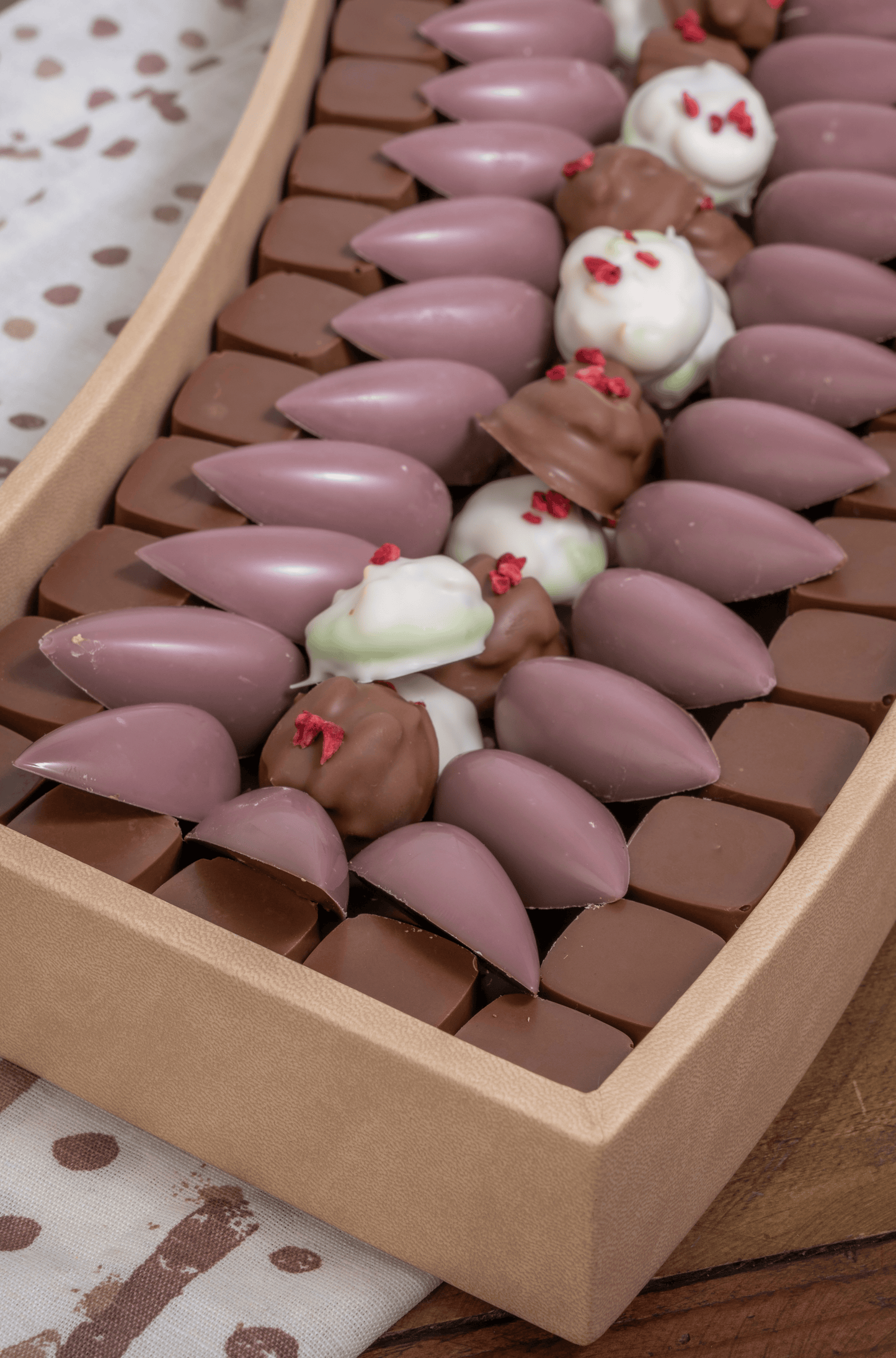 Blush Bloom Chocolate Tray