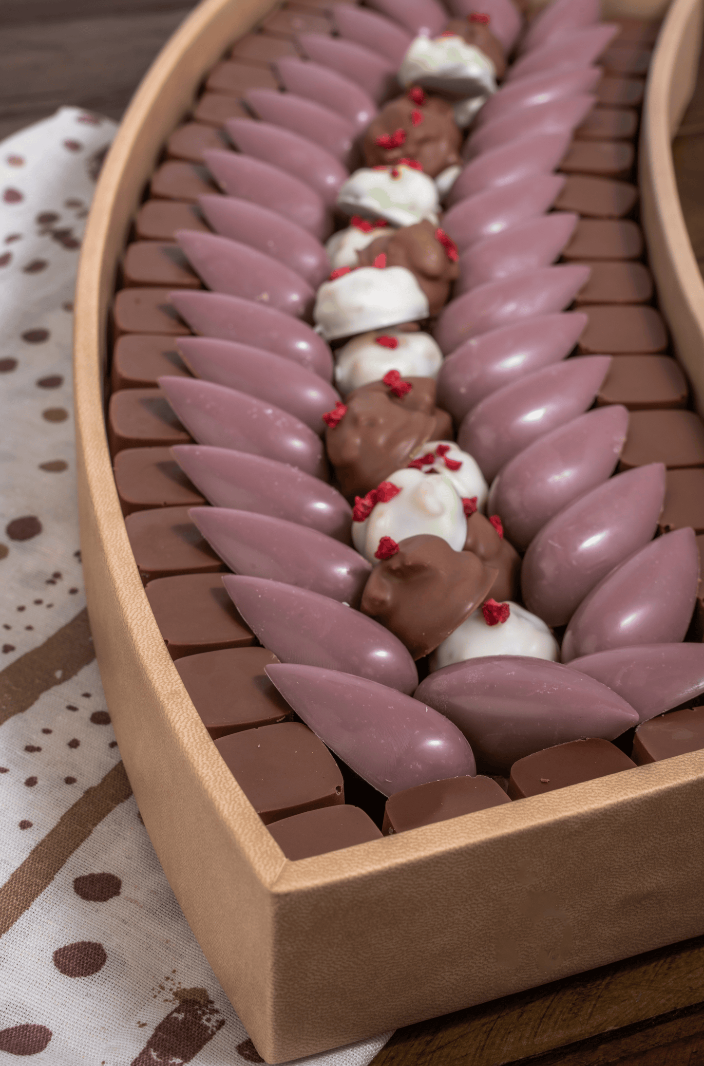 Blush Bloom Chocolate Tray