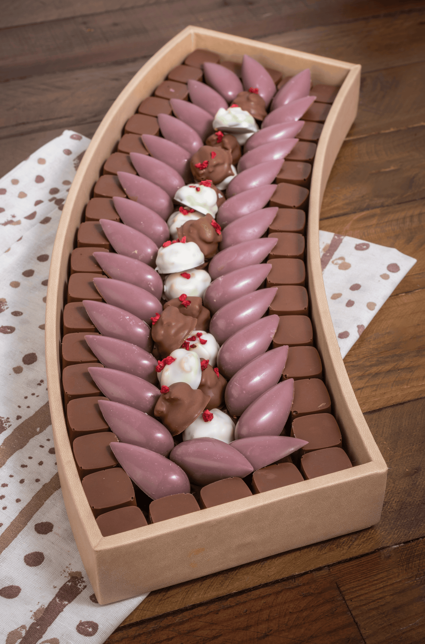 Blush Bloom Chocolate Tray