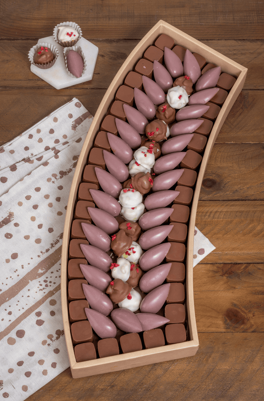 Blush Bloom Chocolate Tray