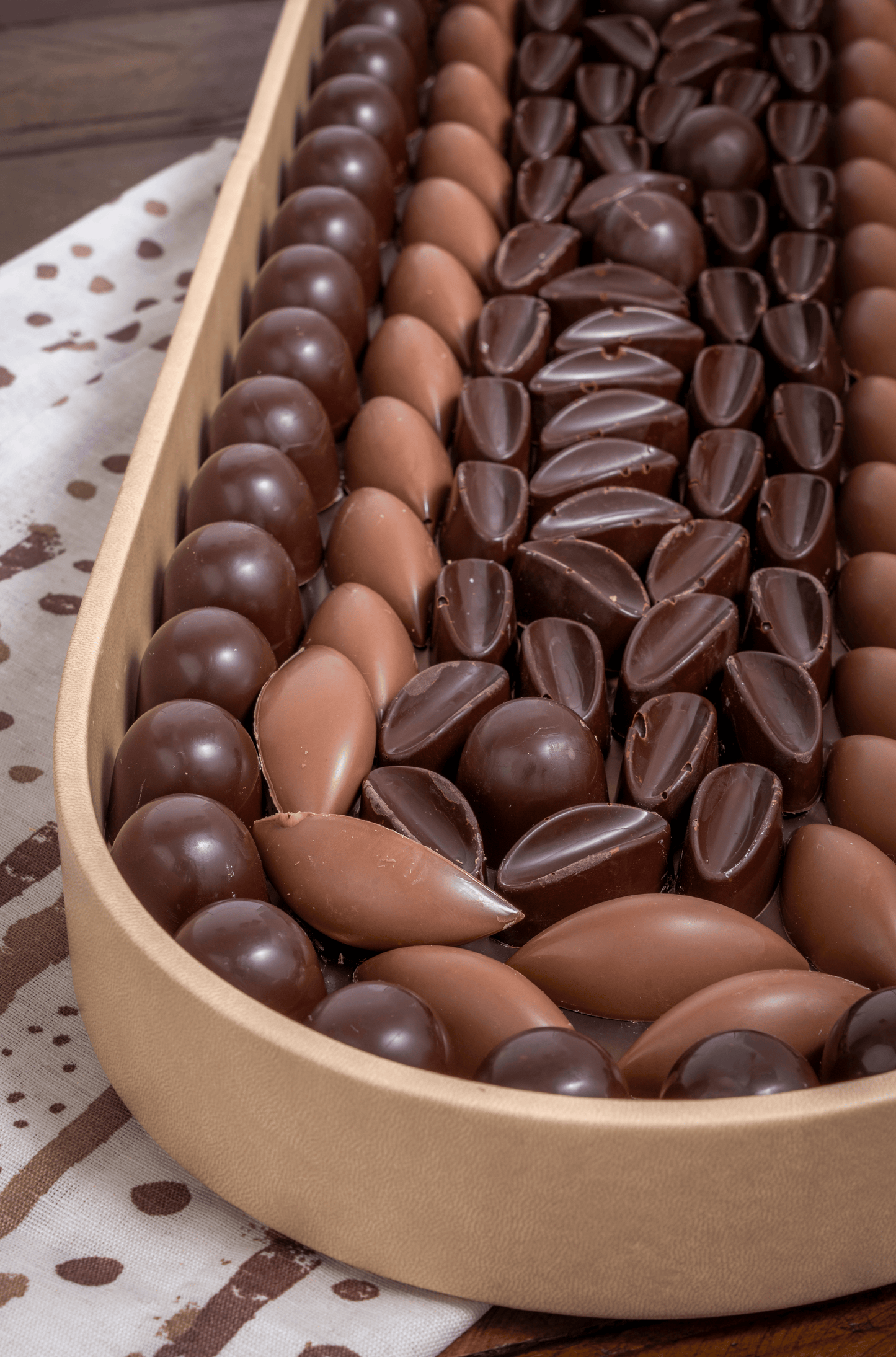 Noir Luxe Chocolate Tray